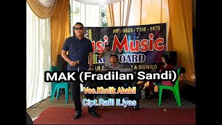 LAGU DAERAH JAMBI KERINCI MAK - VOC.KHOLIK ABABIL - CIPT.RAFLI ILIYAS - PLAYER WARID LBR