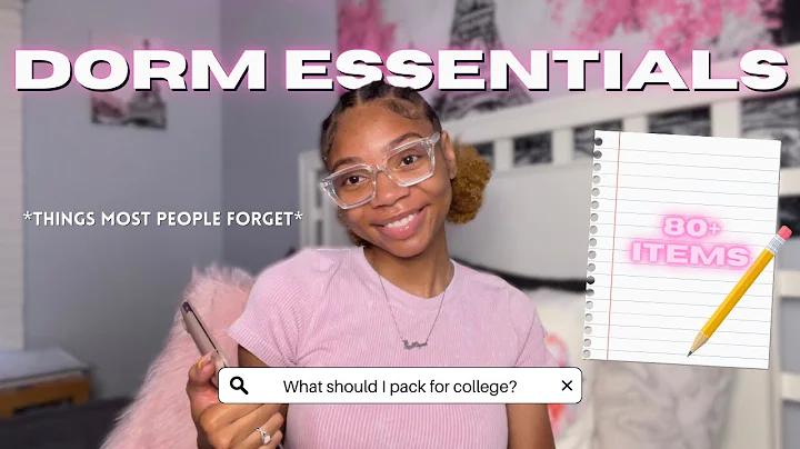 WHAT YOU NEED TO BRING TO COLLEGE ♡ | Dorm Essentials, Packing List, & Advice