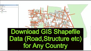 Download GIS Shapefile Data ( Road, Structure etc.) for Any Country: osm to shapefile screenshot 5