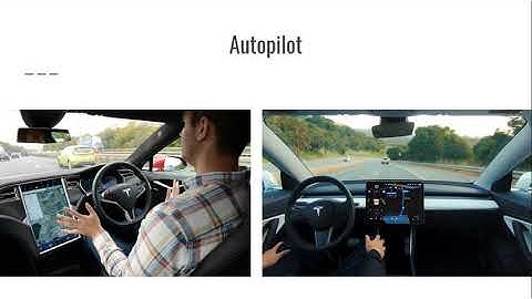 Tesla Self Driving Car Computational Artifact