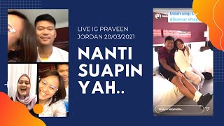 Klarifikasi Foto Siap Tanding di Kamar || Live IG Praveen Jordan & Melati Oktavianti 20/03/2021
