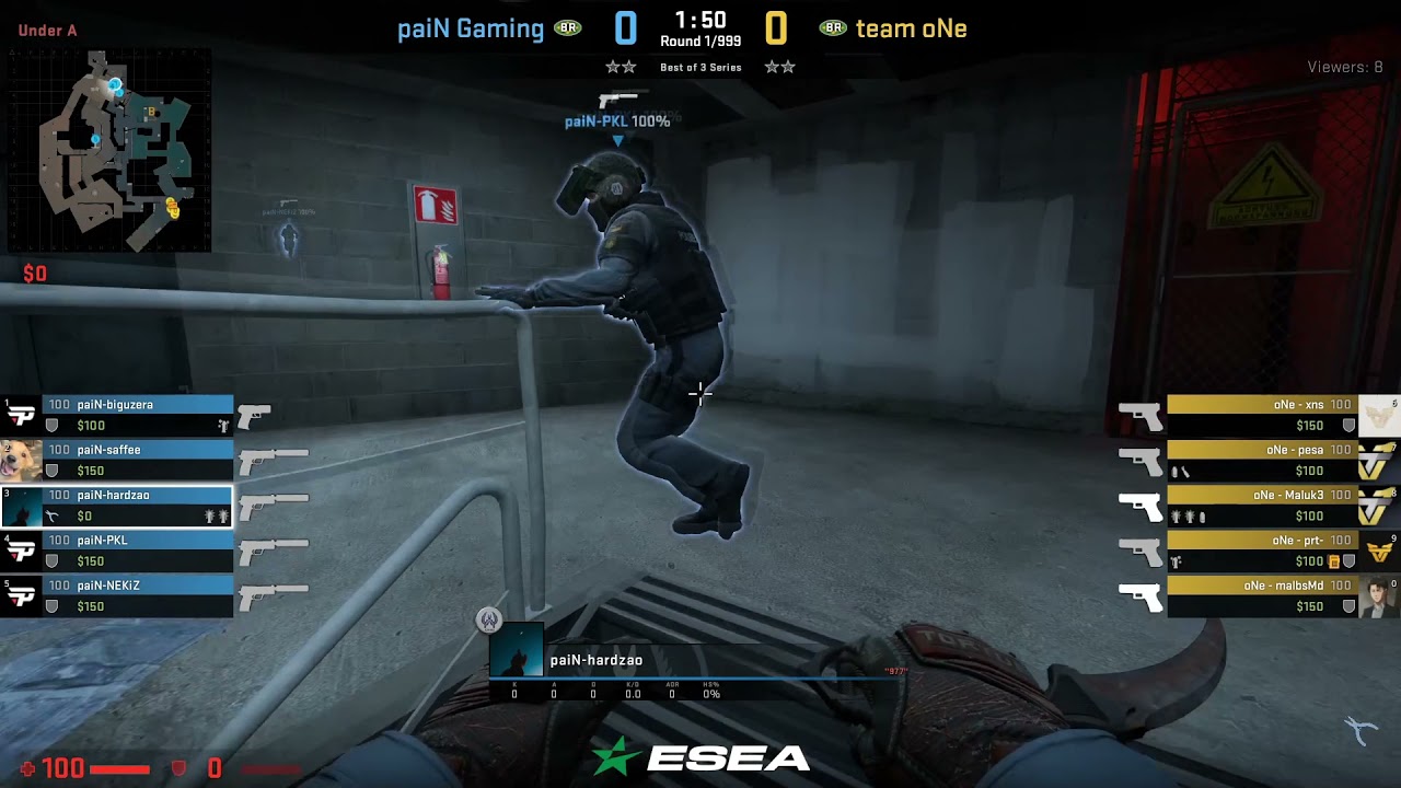 Pain CT side pistol setup | de_overpass