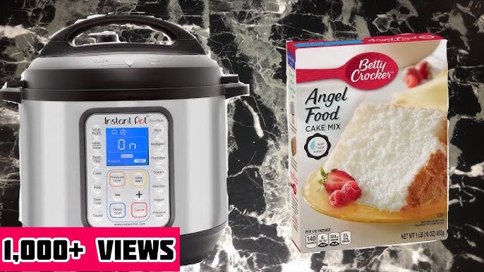 How to make a box cake in the pressure cooker -, Recipe