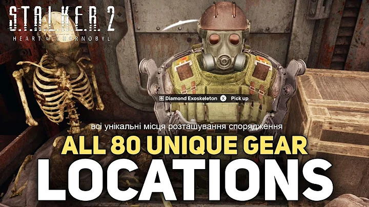 How To Get ALL 80 UNIQUE Weapons, Armors & Artifacts - Stalker 2