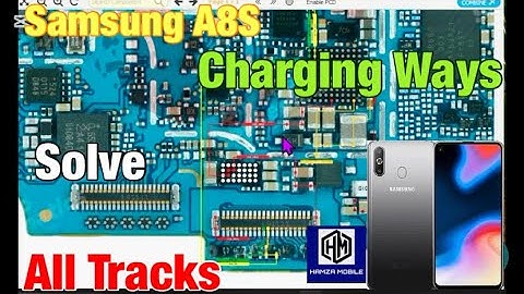Samsung A8s/SM-G887 Charging/USB ways,Not Charging Problem,All Solutions,Tracks with Explanation✅💯👍🏻