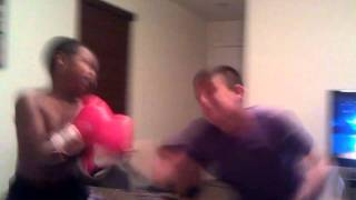 12 year old gets knocked out by a 8 year old