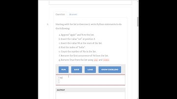 LC101 Think Python Chapter 10 Exercises 1 - 3
