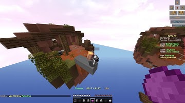 INSANE 5-Block Clutch on Hacker in Hypixel Skywars