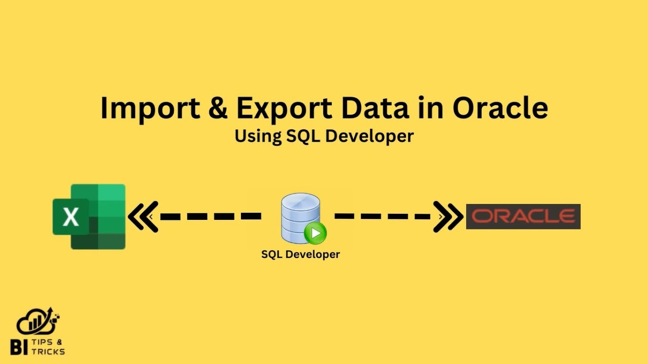 Import & Export Data from Excel to Oracle Using SQL Developer   Made with Clipchamp