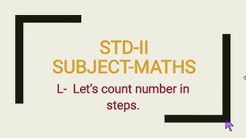 Std-II, Subject- Mathematics , L- Let
