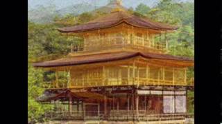 金閣寺(鹿苑寺)消失前再建後比較