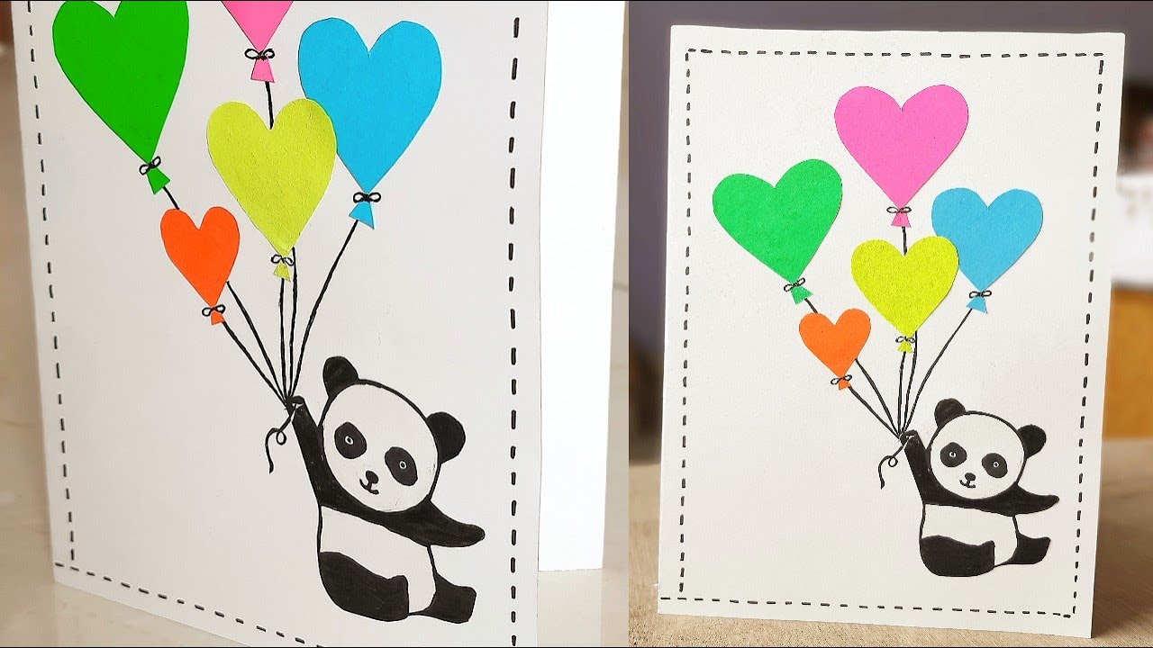 Birthday Card For Best Friend Diy Greeting Card For Friend How To 