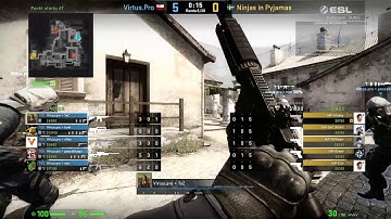 Virtus Pro vs NiP - Map 2 - Inferno Grand final (BO3) - EMS One Katowice 2014 - CS:GO
