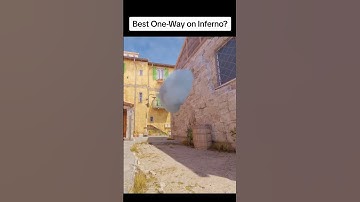 Is this the best One Way Smoke on #cs2  inferno  #cs2nades #cs2 #cs2tips #cs2inferno