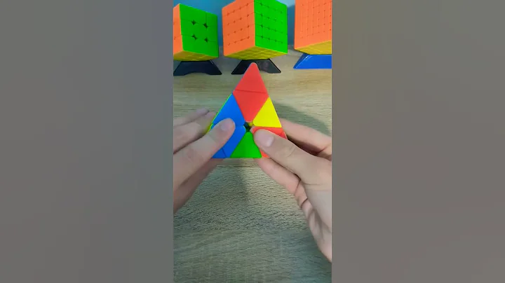 pyraminx on beat fast 🔥 cube formula #shorts #challange #rubikscube