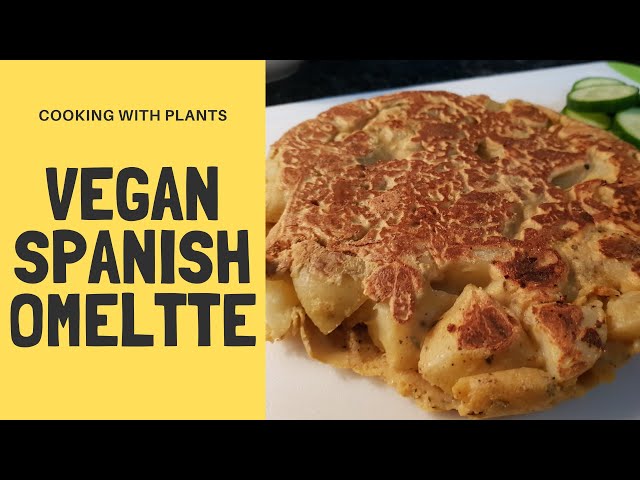 Vegan Tortilla Española (Tortilla de Patatas)