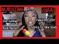 REAL AND RAW NURSING Q&A || QUITTING || FAILING NCLEX || NEW GRAD ADVICE + MORE