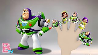 Buzz Toy Story Finger Family Nursery Rhymes Kids Songs