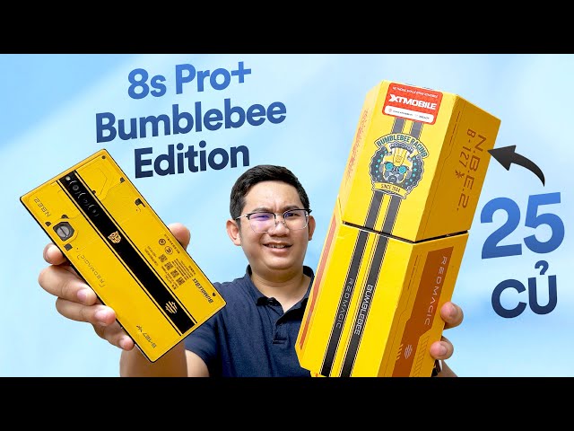 Mở hộp đầu tiên Việt Nam: Red Magic 8S Pro Plus Bumblebee Limited Edition!