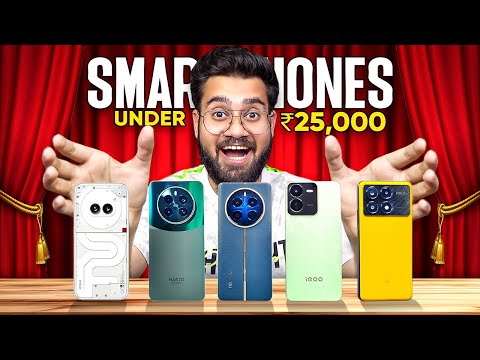 Top 5 Best Mobile Phones Under ₹25,000⚡ Flipkart & Amazon 2024 