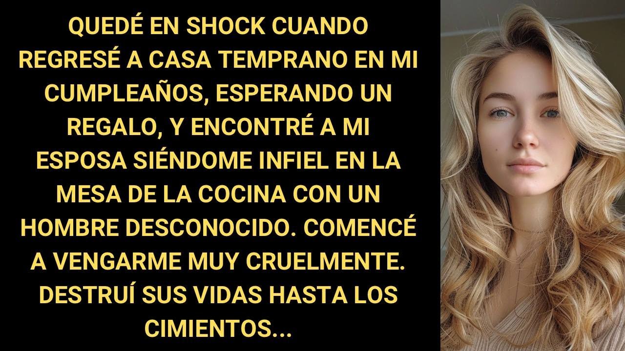 Quedé En Shock Cuando Regresé A Casa Temprano En Mi Cumpleaños, Esperando Un Regalo, Y Encontré A Mi