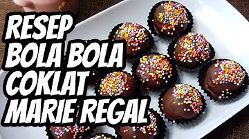 Thumbnail of Resep dan Cara Membuat Bola Bola Coklat Biskuit Marie Regal Sprinkle Enak dan Sederhana