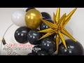 How to Inflate &amp; Attach Foil Balloons | Easy Balloon Garland Tutorial #balloontutorial #balloon