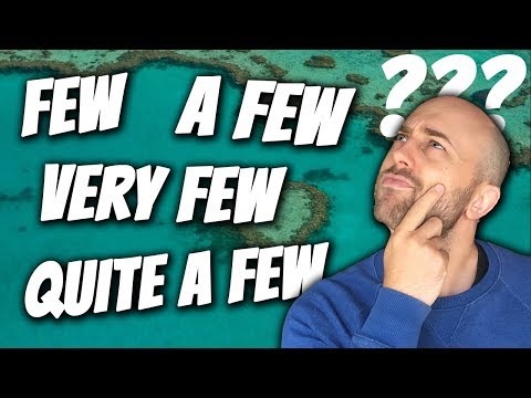 Few, A Few, Very Few, Quite A Few | What's the difference? | Advanced English