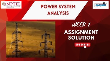NPTEL Power System Analysis Week 1 Assignment Answers | NOC25-EE169 | IIT Kharagpur