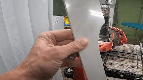 How to Make a Curved Tile Cut with a Wet Saw