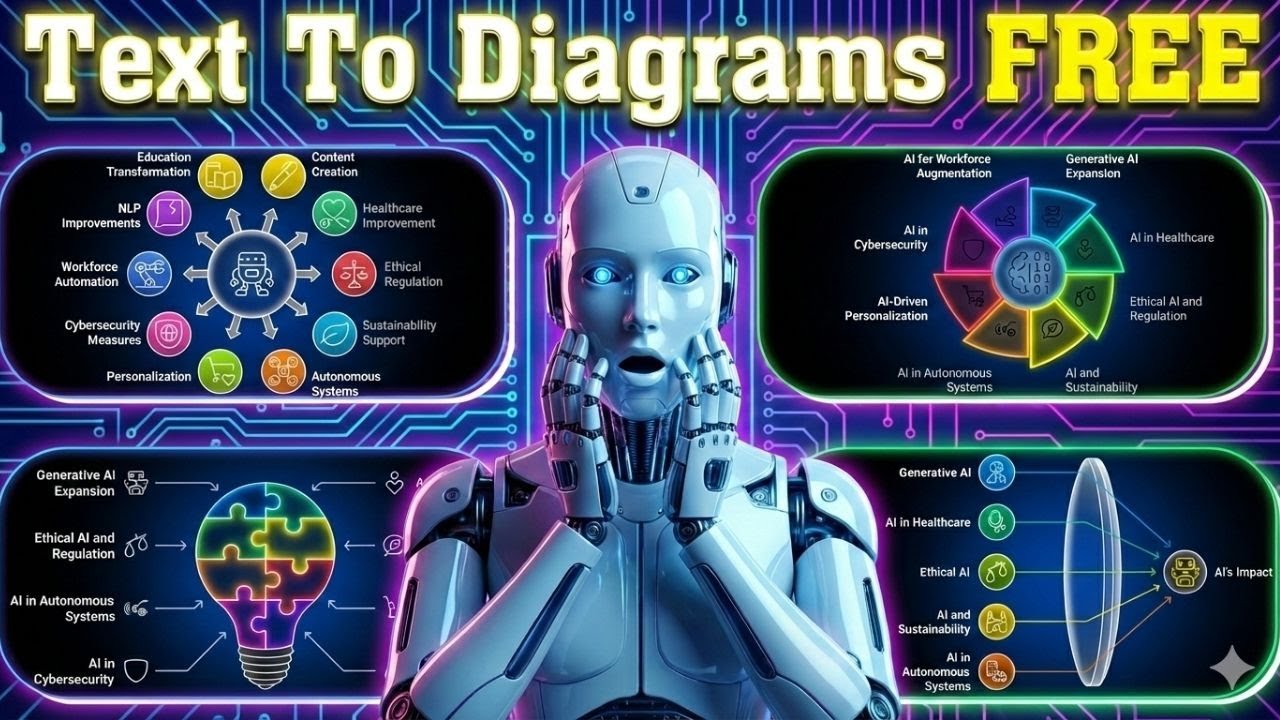 Преобразование текста в диаграммы с помощью ИИ | Автоматическая визуализация идей