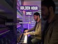 Golden Hour - JVKE (Piano Cover) #musica #piano #goldenhour #jvke