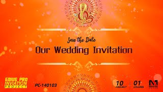 Invitation Wedding Project for Edius Pro | Save The Date | 140103 | Whatsapp Invitation Video