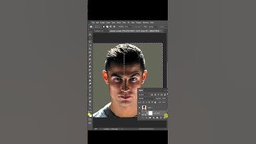Half Face Text Portrait effect like MAGZINE | SHORT PHOTTOSHOP TUTORIAL #textportrait #PHOTOSHOP