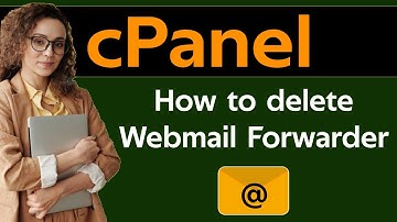 How to delete webmail forwarder in Cpanel 2025