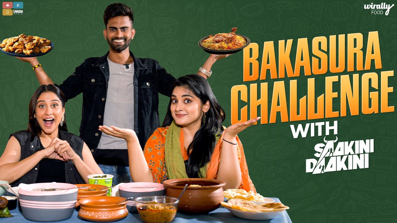 Bakasura Challenge Ft. Nivetha Thomas & Regina Cassandra | Tasty Talks | Wirally Food | Tamada Media