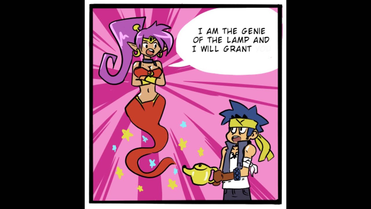 Shantae granting wishes