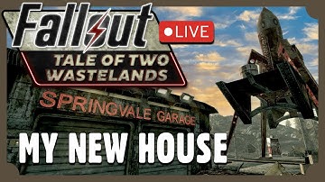 The BEST house in Fallout 3 |🔴Live Story Walkthrough of Tale of Two Wastelands