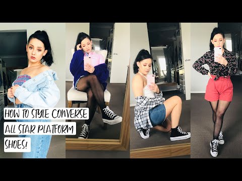 HOW TO STYLE YOUR CONVERSE SHOES/AFFORDABLE FASHION/OUTFIT IDEAS
