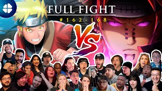 Naruto vs PAIN 35 People React [Full FIGHT] 🔥 Shippuden 162-168 🇯🇵  [ナルト 疾風伝] [海外の反応]