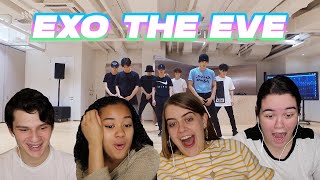 EXO THE EVE DANCE PRACTICE REACTION