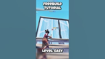 Freebuild Tutorial | Level Easy #fortnite #freebuild #tutorial #learn #practice #jogopartner