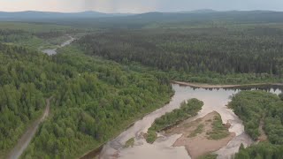 Сплав по Косьве с восхождением на Ослянку. Часть 2. Наконец то дали воду! Тыпыл.