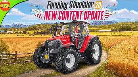 Farming Simulator 20 Update! New Tractor And More! First Look v0.0.0.81