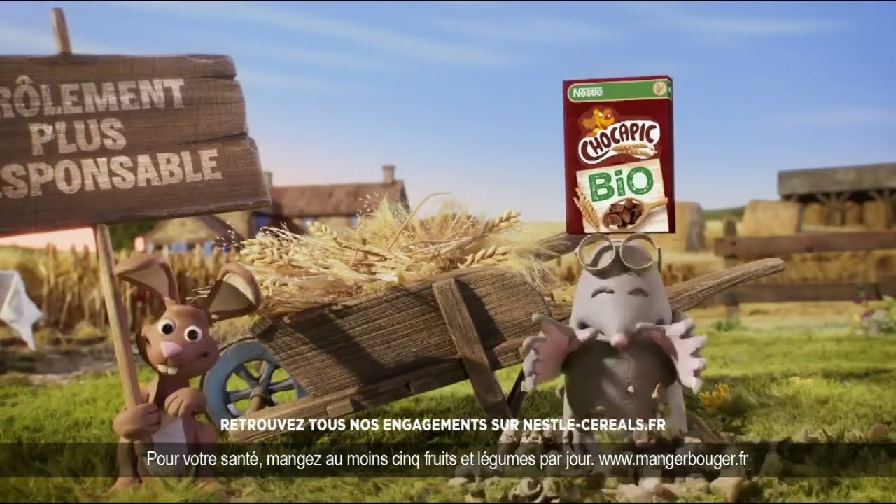 Musique pub Chocapic Bio Nestlé "drôlement plus responsable" 2021