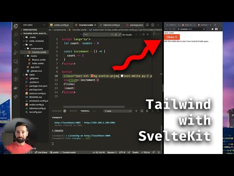 Tailwind with SvelteKit