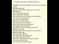 Useful Commerce Abbreviations #commerce #shorts #class12 #class11