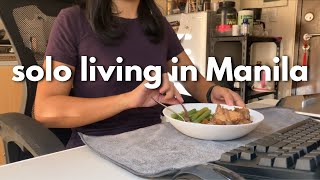 Solo living in Manila 🩵 Things that solo living has taught me in 3 years ✨ | living alone vlog 🌱