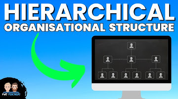 What is a Hierarchical Organisational Structure?