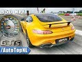 950hp mercedes amg gt s gad motors  0286kmh acceleration sound  onboard by autotopnl